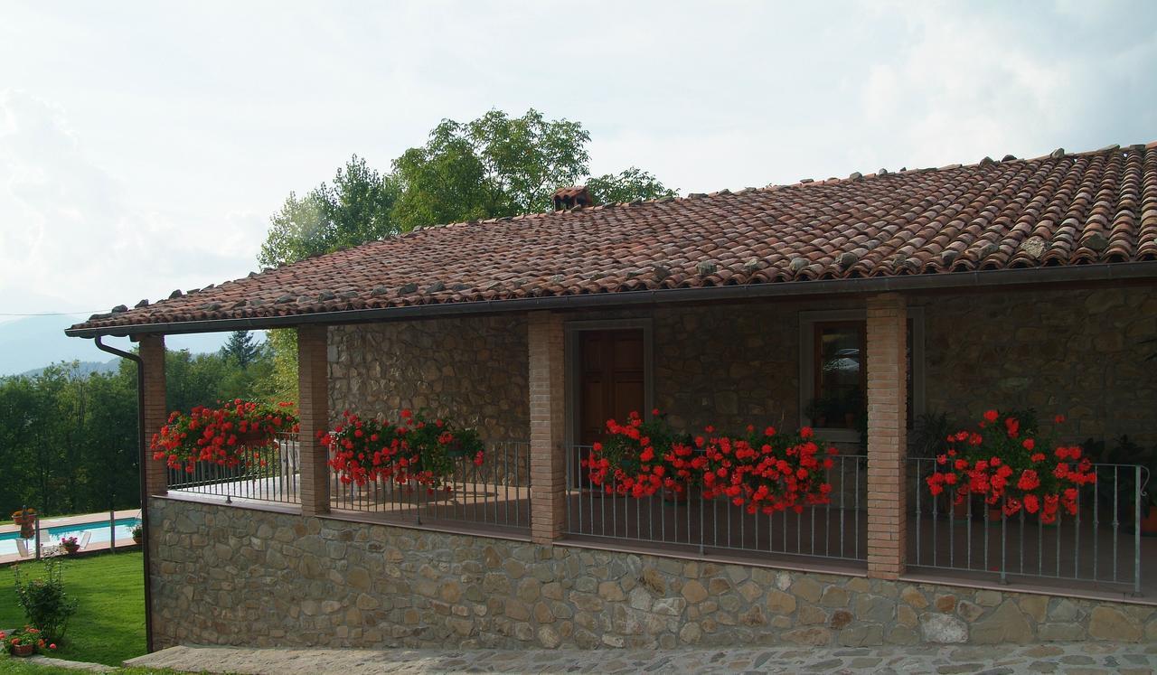 Agriturismo Poderino Кастільйоне-ді-Гарфаньяна Екстер'єр фото